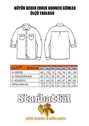 Starbattal Büyük Beden Fermuarlı Hırka Diamond 23281 MURDUM