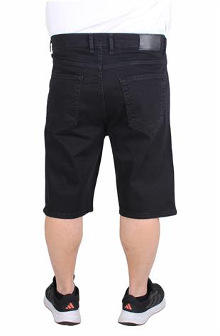 Starbattal Büyük Beden Kot Kapri Power Lycra Comero 11913 SIYAH