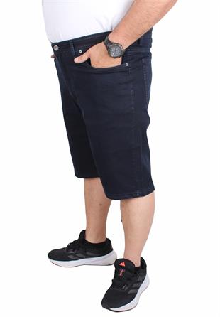 Starbattal Büyük Beden Kot Kapri Power Lycra Comero 11913 LACIVERT