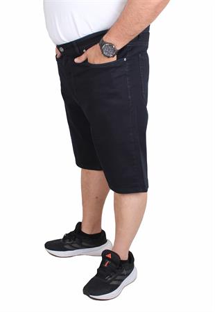 Starbattal Büyük Beden Kot Kapri Power Lycra Comero 11913 Koyu Lacivert