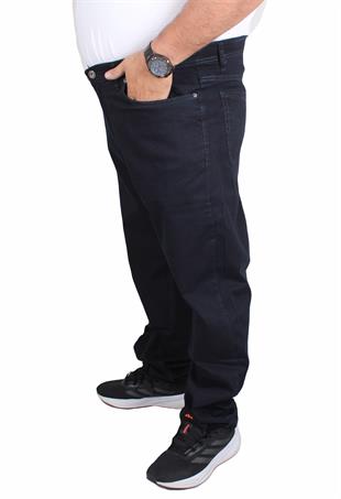 Starbattal Büyük Beden Kot Pantolon Power Lycra Comero 11914 Koyu Lacivert