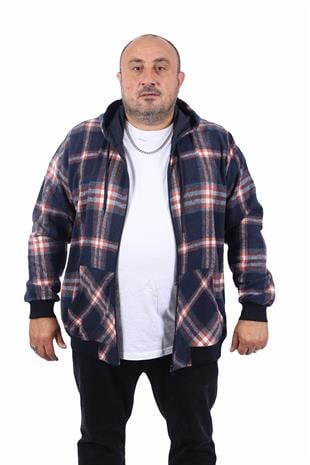 Starbattal Büyük Beden Sweat Kanguru Cep Square 22208-1535