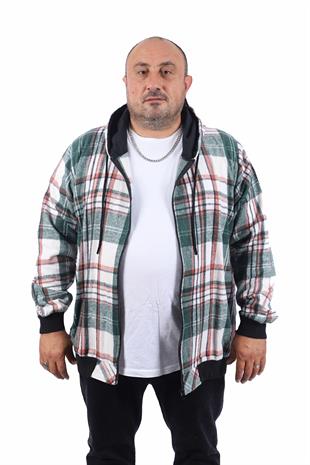 Starbattal Büyük Beden Oduncu Sweat Fermuarlı Cep 22201-1814