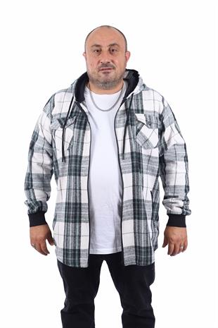 Starbattal Büyük Beden Oduncu Sweat Çift Cep 22202-1751