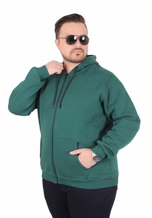 Starbattal Büyük Beden Unisex Kapüşonlu 3ip Sweat 11701 NEFTI