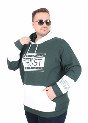 Starbattal Büyük Beden Kapüşonlu Sweat Double Face Trust 25701 NEFTI