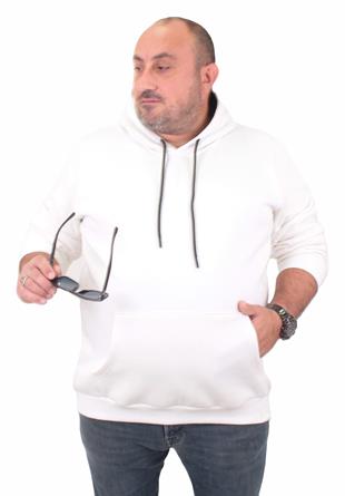 Starbattal Büyük Beden Erkek Basic Sweat Kapüşonlu 11700-4417