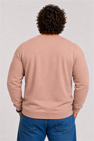 Starbattal Büyük Beden Selanik Classic Sweat 23200 S.KAHVE
