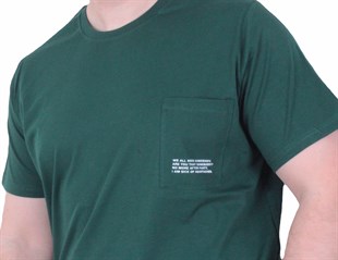 Starbattal Erkek Büyük Beden Sıfır Yaka Tişört Cepli 26145 NEFTI