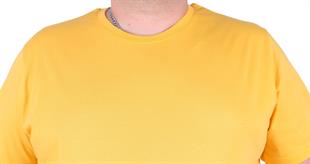 Starbattal Büyük Beden Basic Tişört 11100 SARI