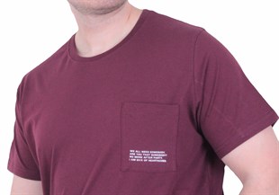 Starbattal Erkek Büyük Beden Sıfır Yaka Tişört Cepli 26145 MURDUM