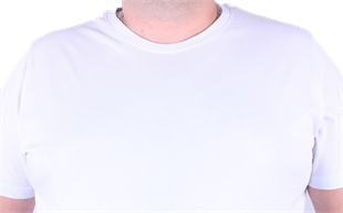 Starbattal Büyük Beden Basic Tişört 11100 BEYAZ