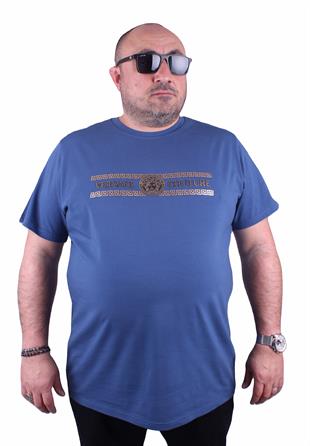 VRS Sıfır Yaka Tişört 23160 INDIGO