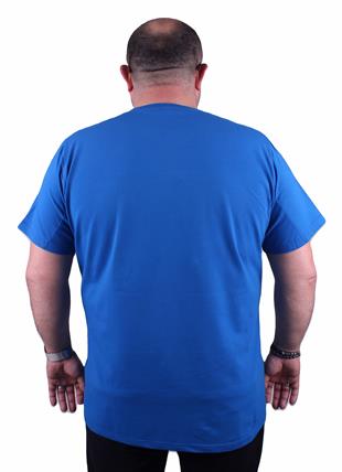 BURB Sıfır Yaka Tişört 23153 SAKS