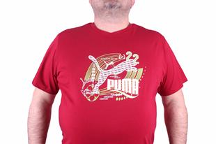 Erkek Büyük Beden PM Tişört 23163 BORDO