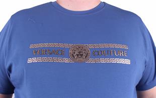 VRS Sıfır Yaka Tişört 23160 INDIGO