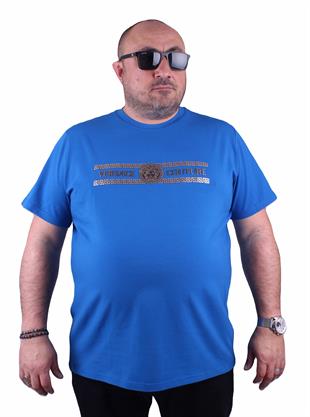 VRS Sıfır Yaka Tişört 23160 SAKS