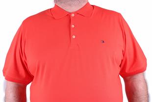 Büyük Beden Erkek Polo Tişört 23405 Nar Çiçeği