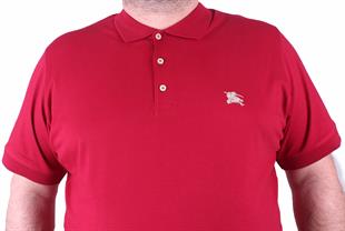 Büyük Beden Erkek Polo Tişört 23406 BORDO