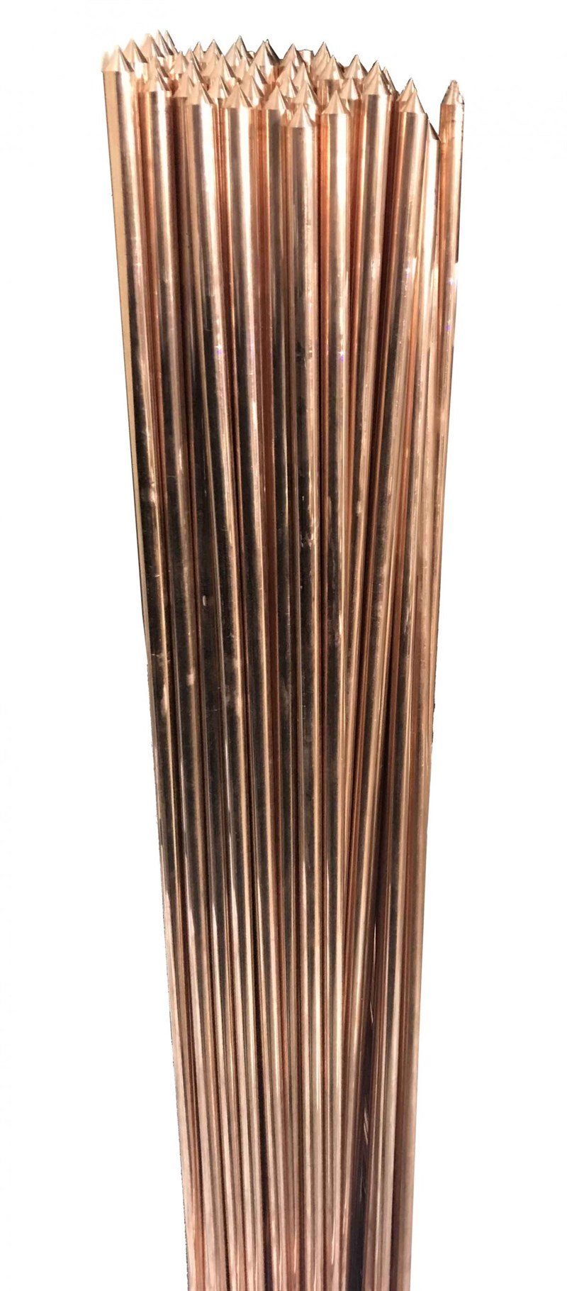 14 mm Saf Bakır Topraklama Çubuğu (Bakır Kelepçe Hediyeli)