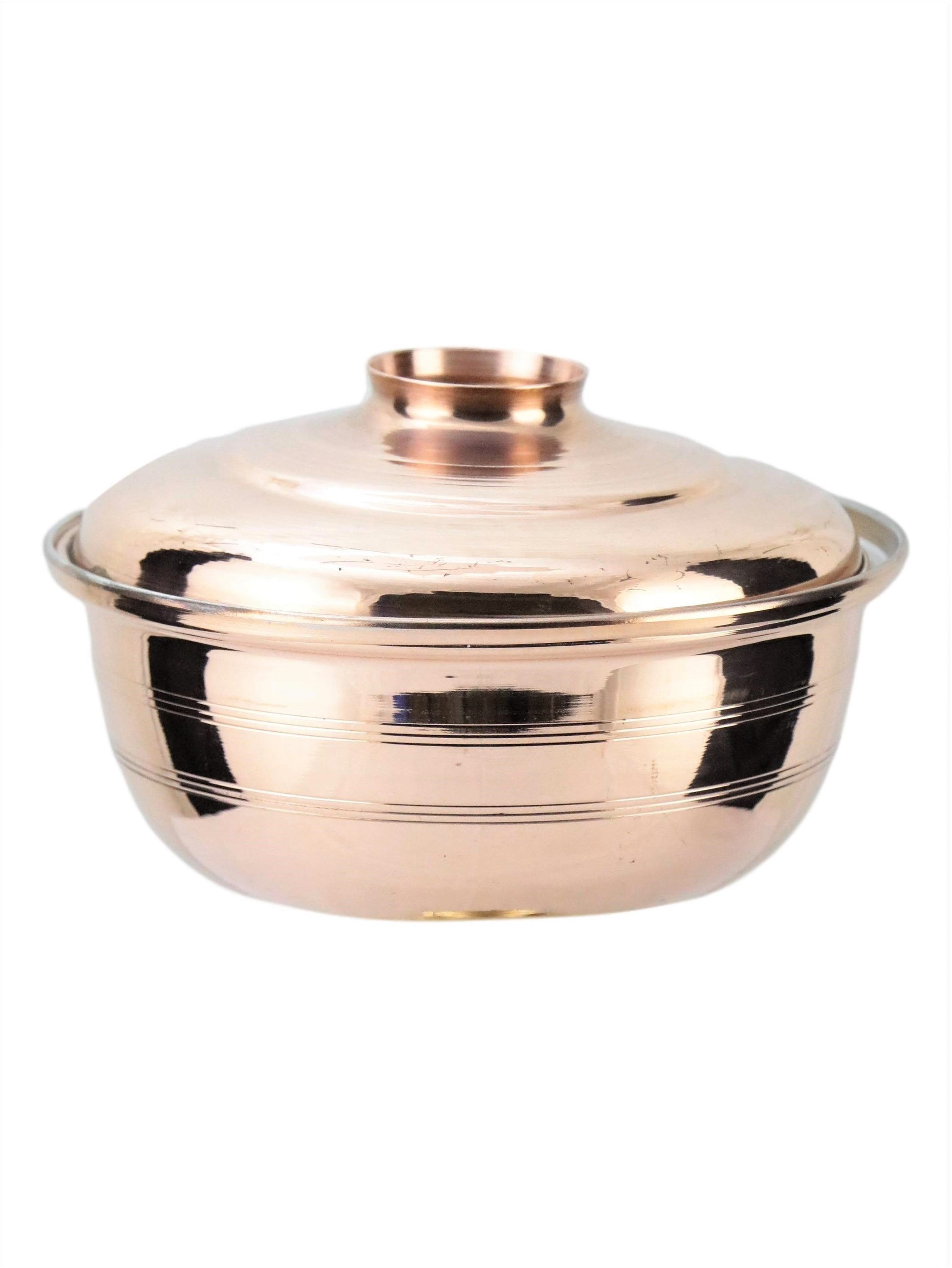 Bakır Çalpara Çorba Tencere 28 cm