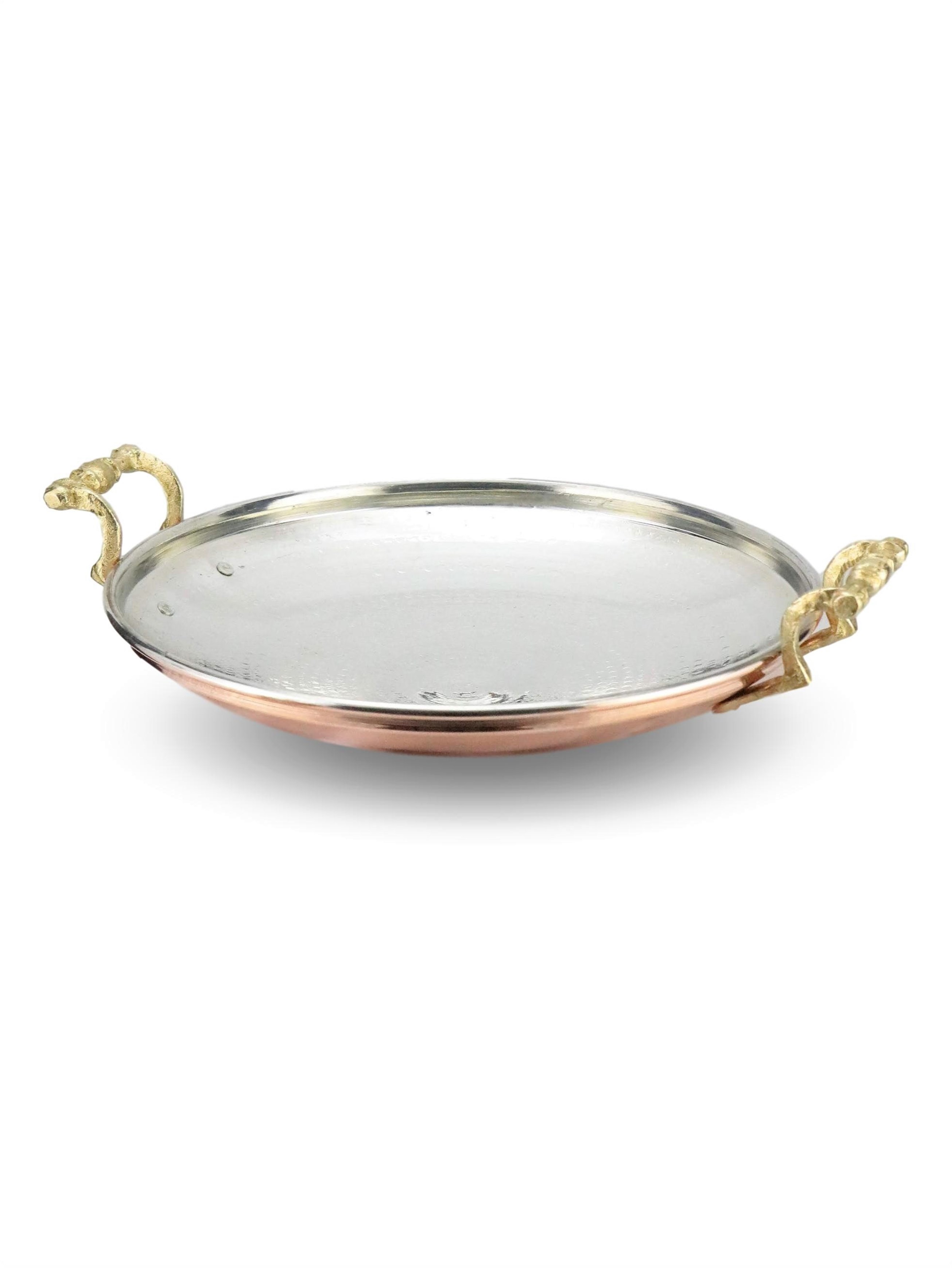 Bakır Tencere ve TavalarSonay BakırcılıkBakır Sac Kavurma Tavası 22 cm