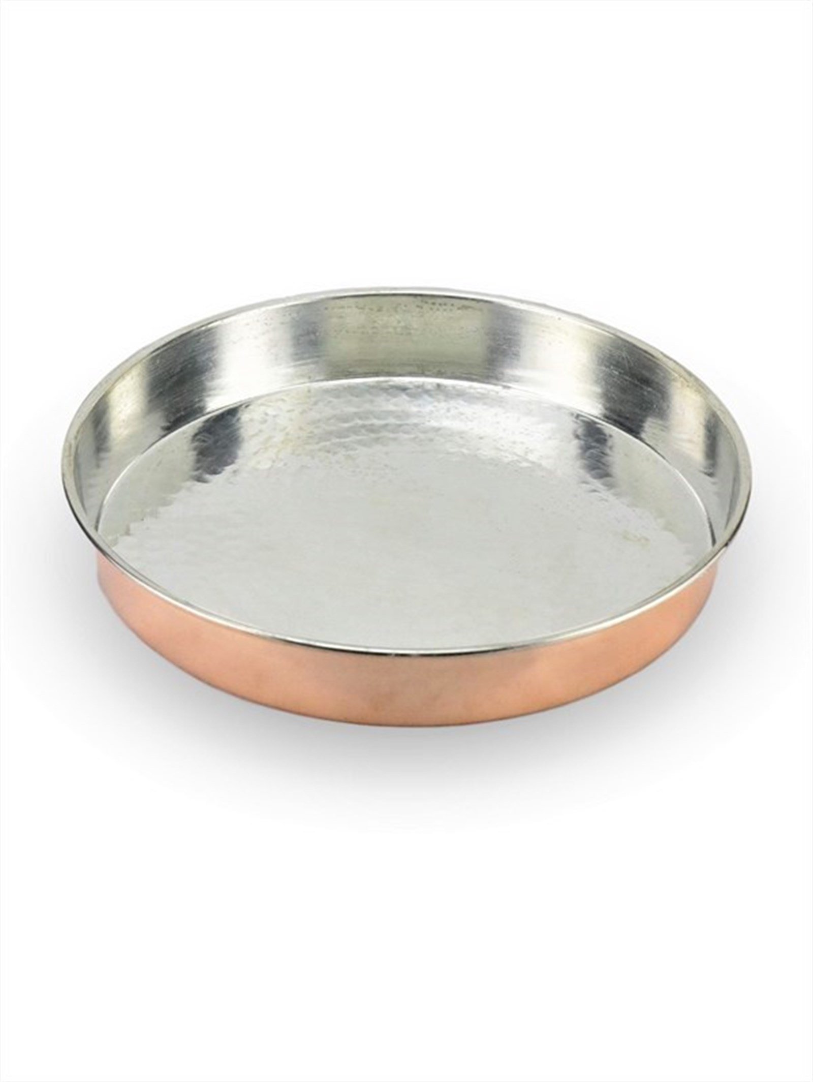 Bakır Tepsi (Bakır Kıyılı) 34 Cm