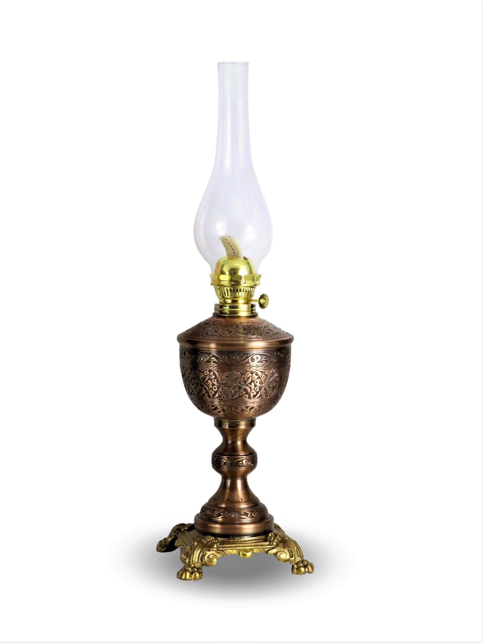 Bakır Gaz LambasıSonay BakırcılıkEskitme Keski İşleme Lüx Bakır Gaz Lambası