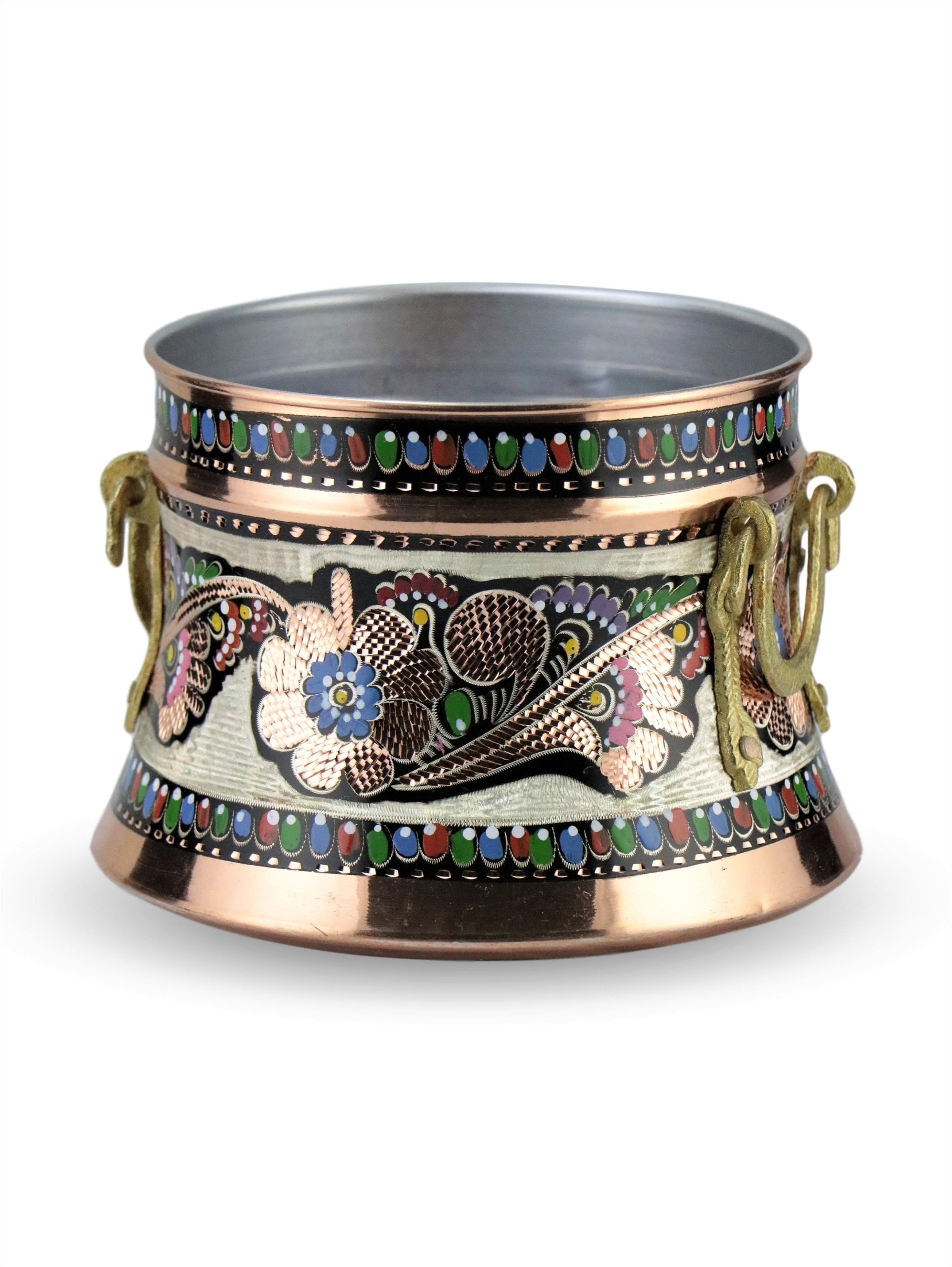 Bakır BakraçSonay BakırcılıkGül Çiçek Büyük Bakır Bakraç 