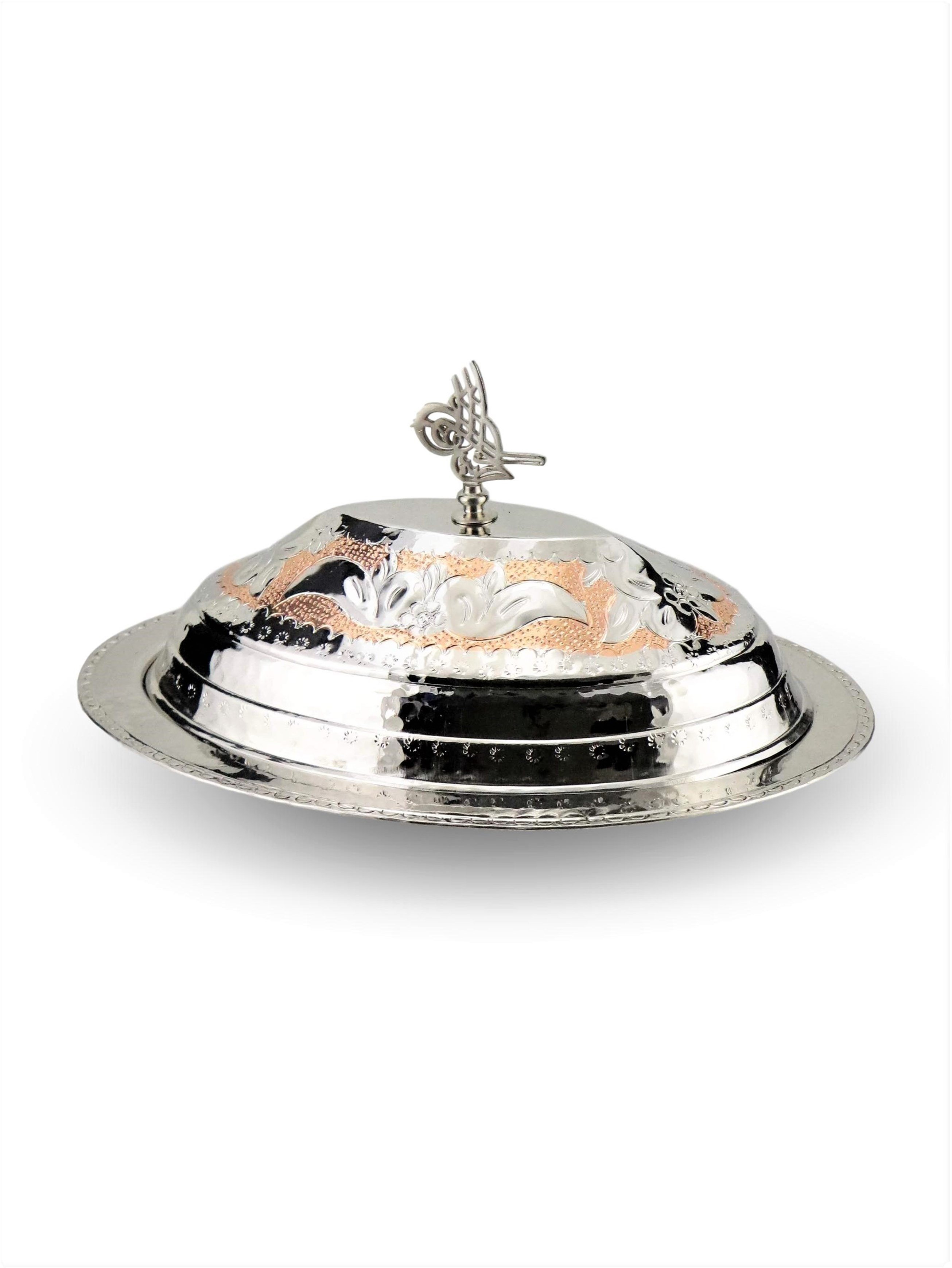 Bakır Kayık İskender Tabağı Sahan