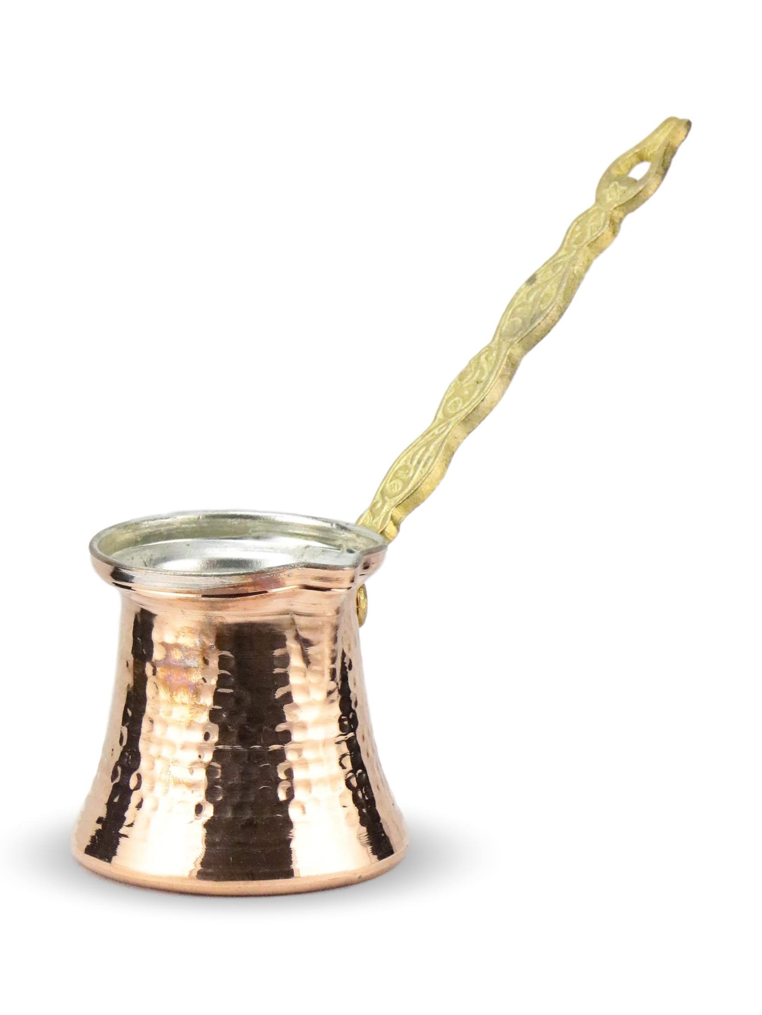 Kalın Bakır Cezve 5-6 Fincanlık