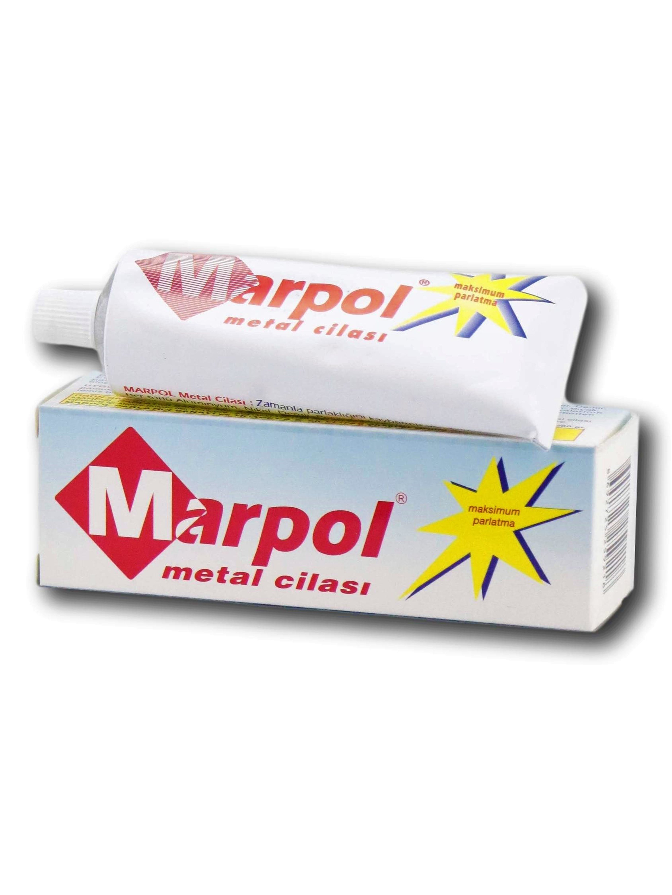 Marpol Metal ve Bakır Parlatma Cilası 200 Gr