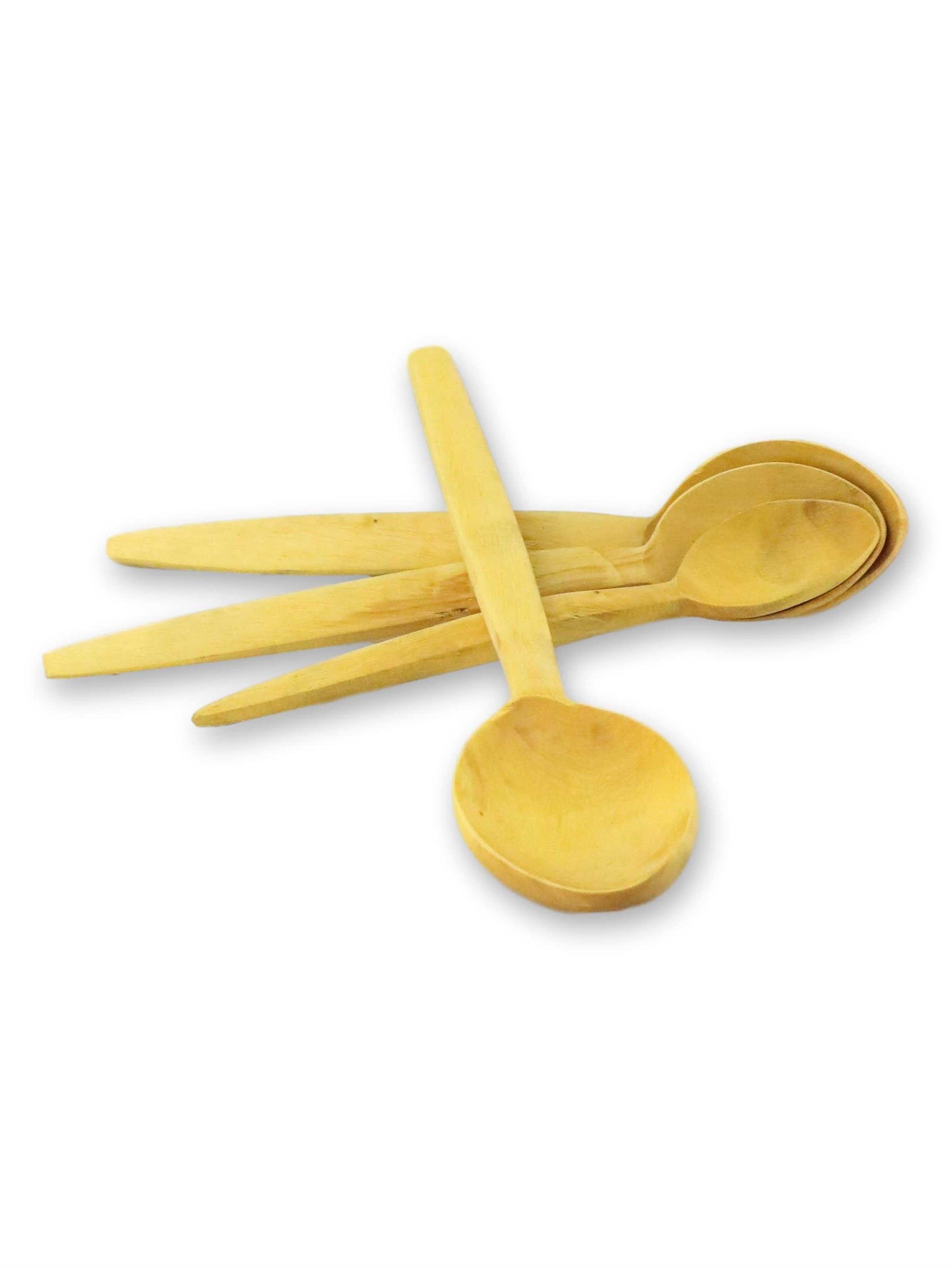 Trabzon Yöresel HediyeliklerSonay BakırcılıkTrabzon El Yapımı Şimşir Kaşık Takımı