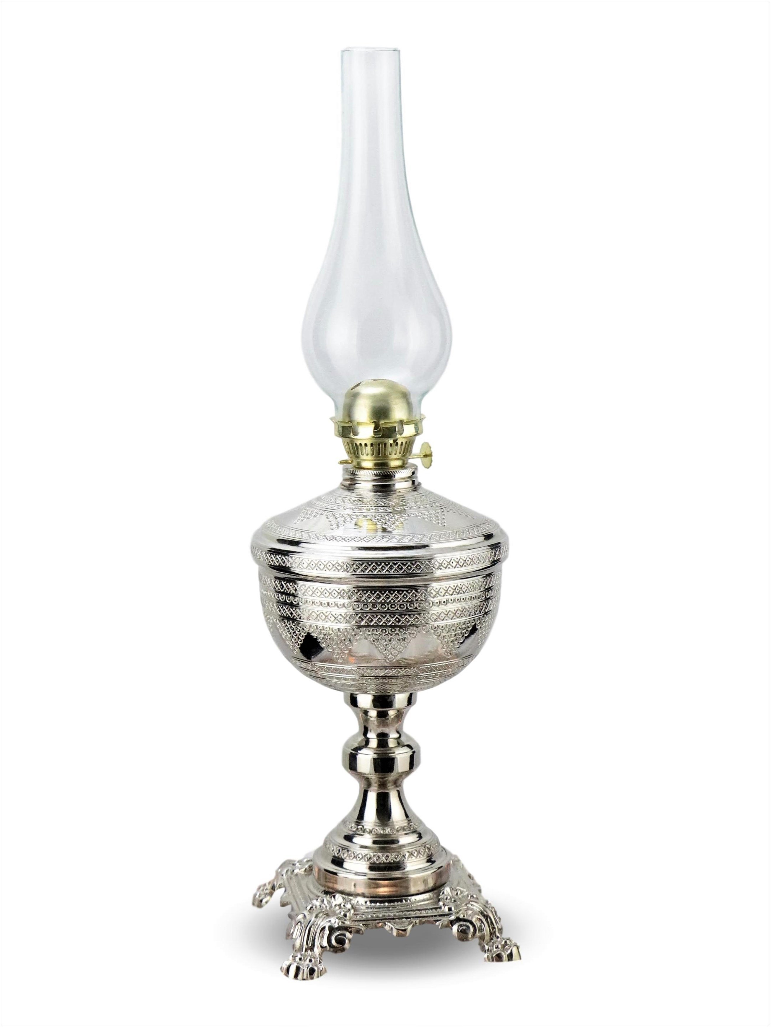 Bakır Gaz LambasıSonay BakırcılıkZımbalı Nikelli Lüx Bakır Gaz Lambası