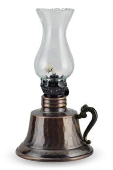 Bakır Gaz LambasıSonay BakırcılıkMiray Eskitme Küçük Bakır Gaz Lambası