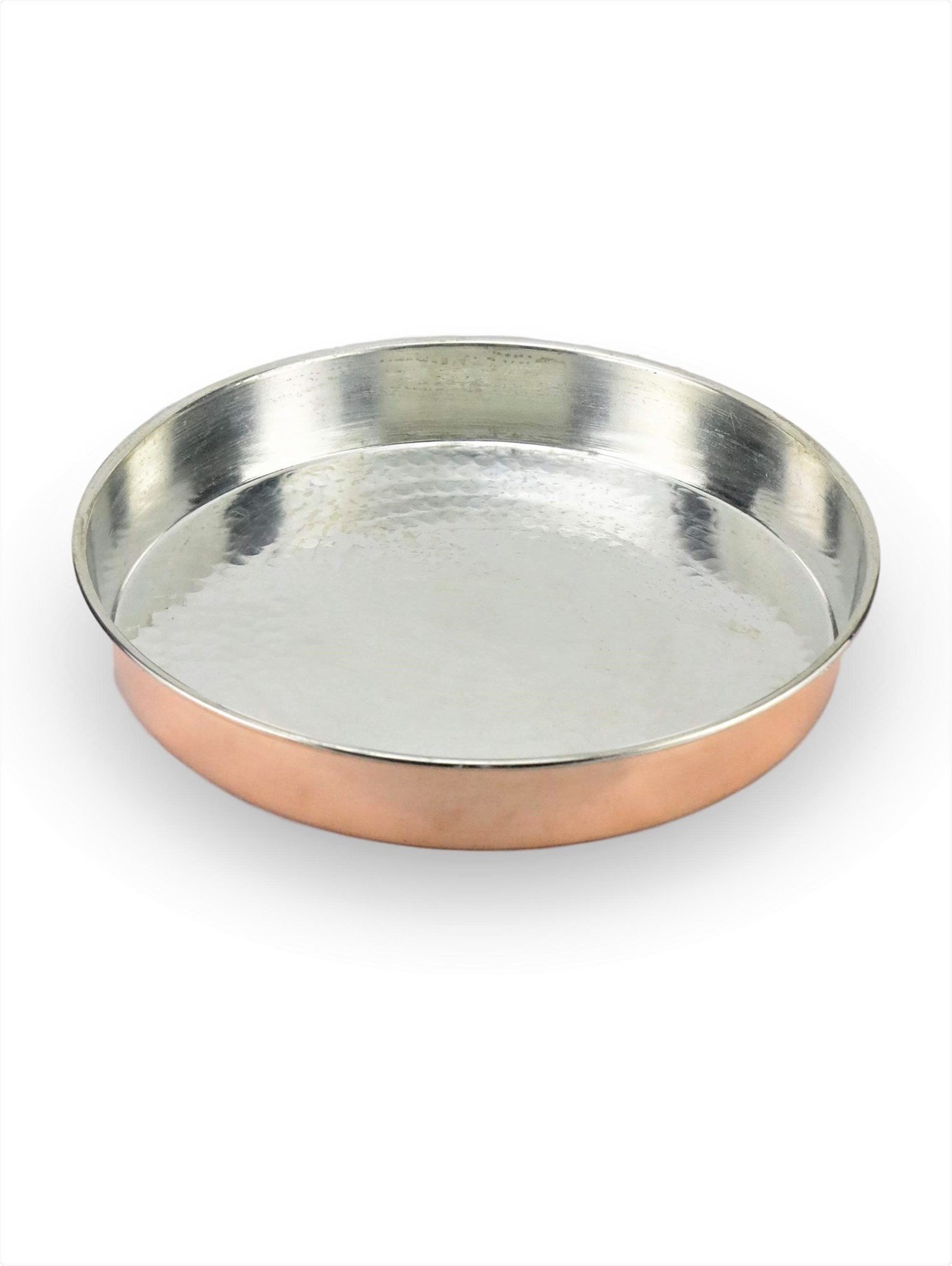 Bakır Fırın Tepsi (Bakır Kıyılı) 26 Cm