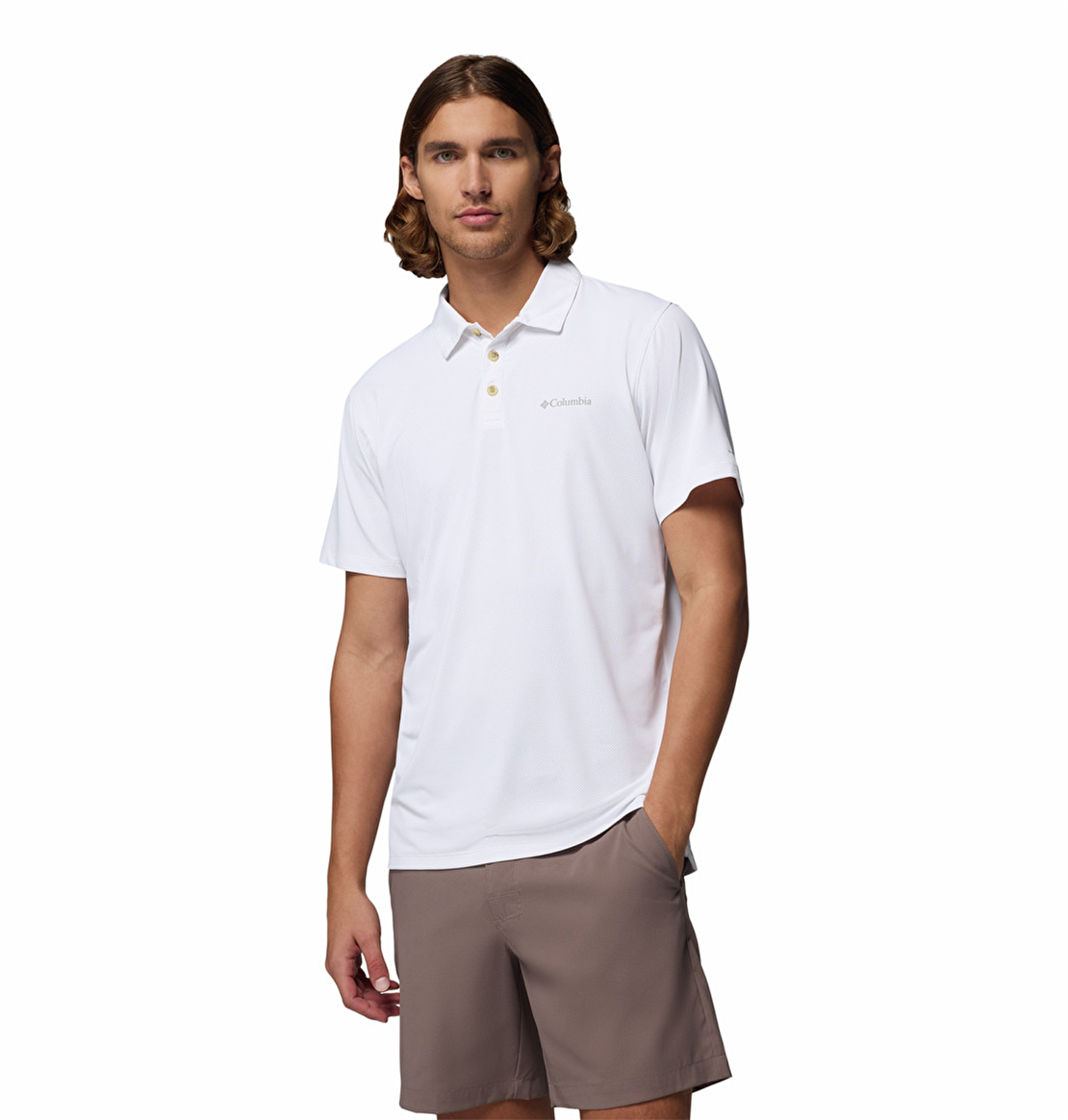 COLUMBIA AM1495 TECH TRAIL UTILITY POLO Polo Tişört Modeli ERKEK