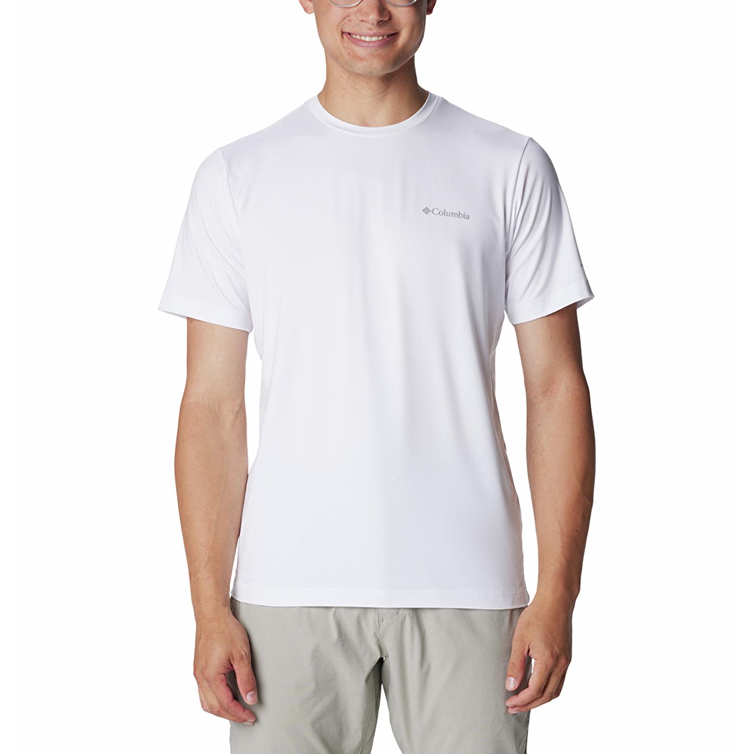 COLUMBIA AO5545 TECH TRAIL CREW NECK II Tişört Modeli ERKEK