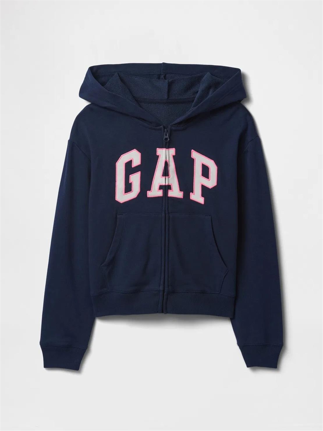 GAP V-FRCH FT LOGO FZ Sweatshirt Modeli ÇOCUK