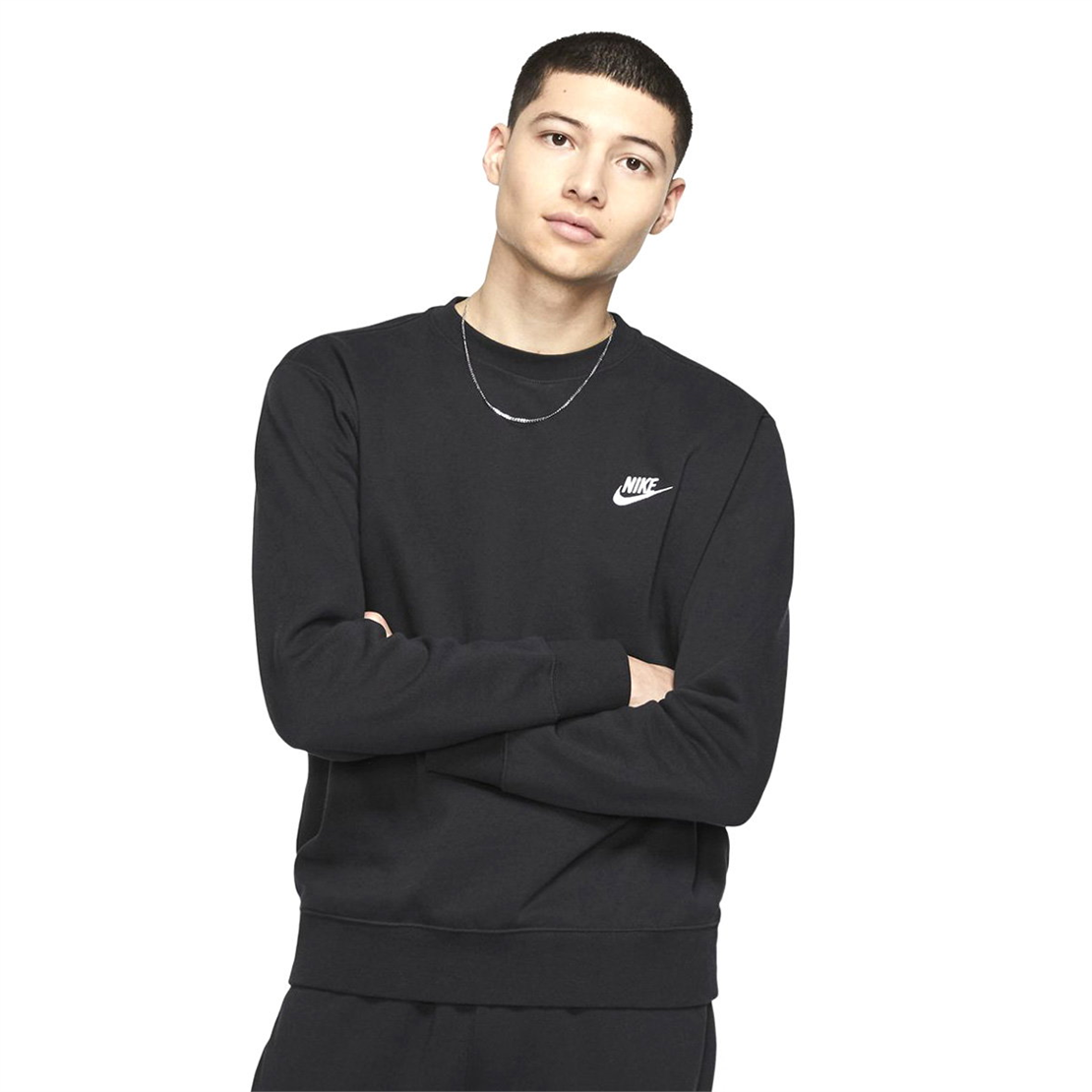 NİKE M NSW CLUB CRW BB Sweatshirt Modeli ERKEK