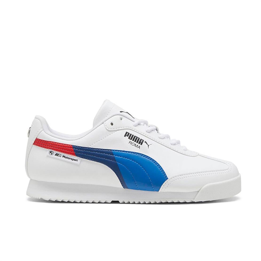 PUMA BMW MMS Roma Via-PUMA White-Warm White Günlük Spor Ayakkabı Modeli ERKEK