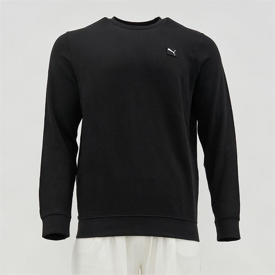 PUMA ESS ELEVATED Crew Sweatshirt Modeli ERKEK