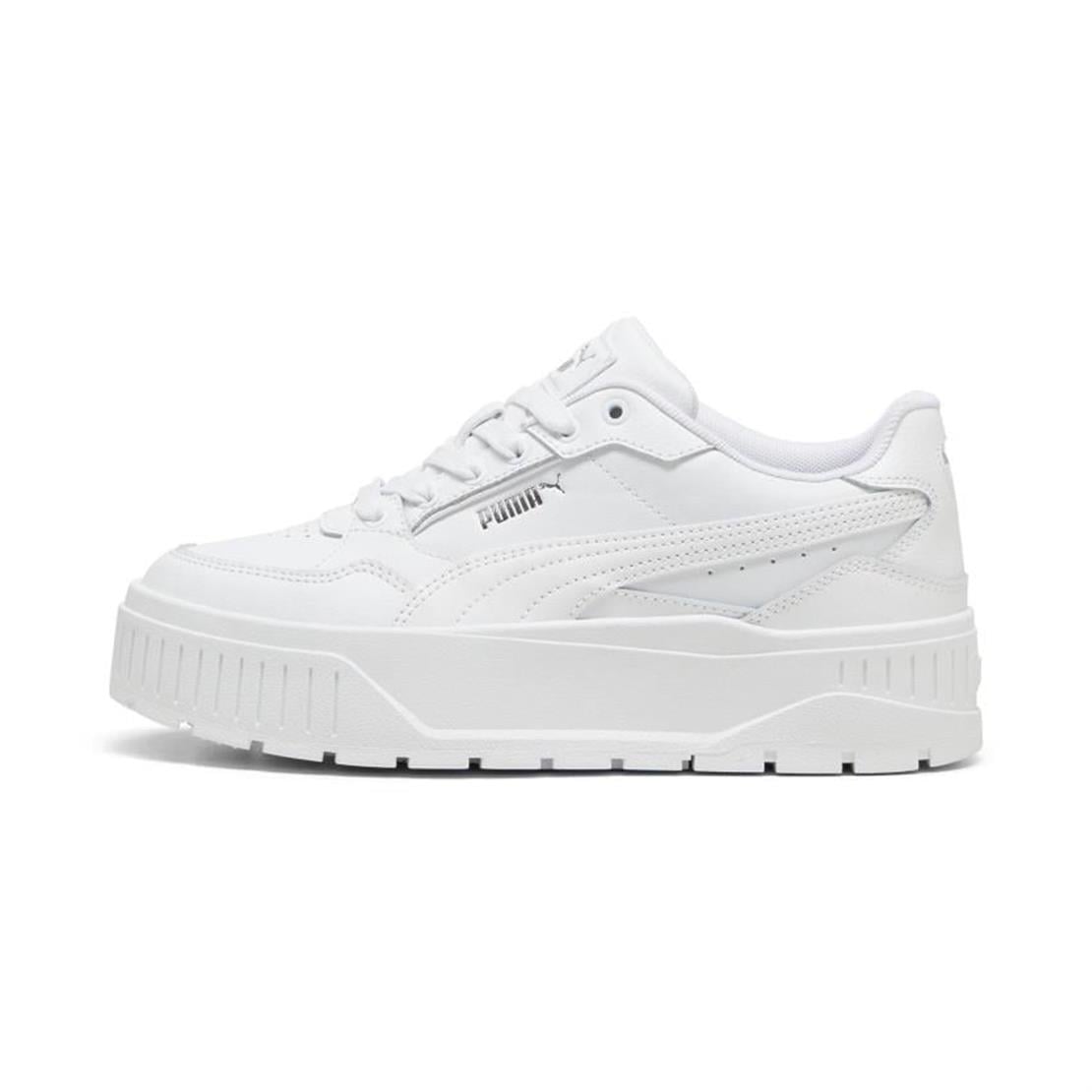 PUMA Karmen II Idol-PUMA White-PUMA White-PUMA Silver Günlük Spor Ayakkabı Modeli 