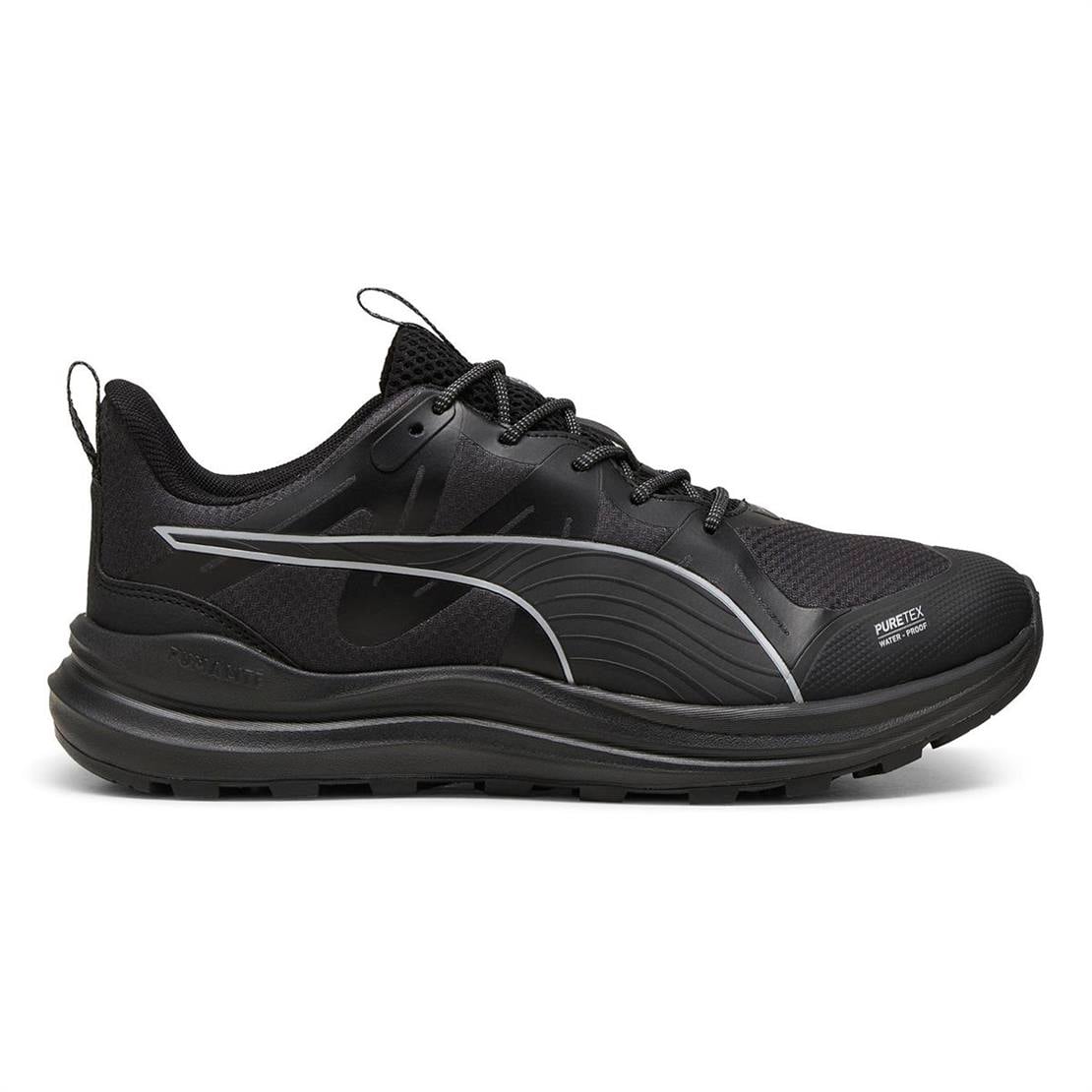PUMA Reflect Lite Trail PTX-PUMA Black-PUMA Silver-Cool Dark Gray Koşu Ayakkabısı Modeli 