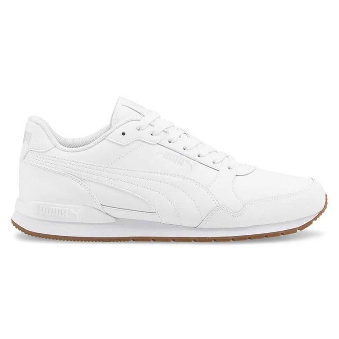 PUMA ST Runner v3 L-Puma White-Puma White-Gum Günlük Spor Modeli Günlük Spor