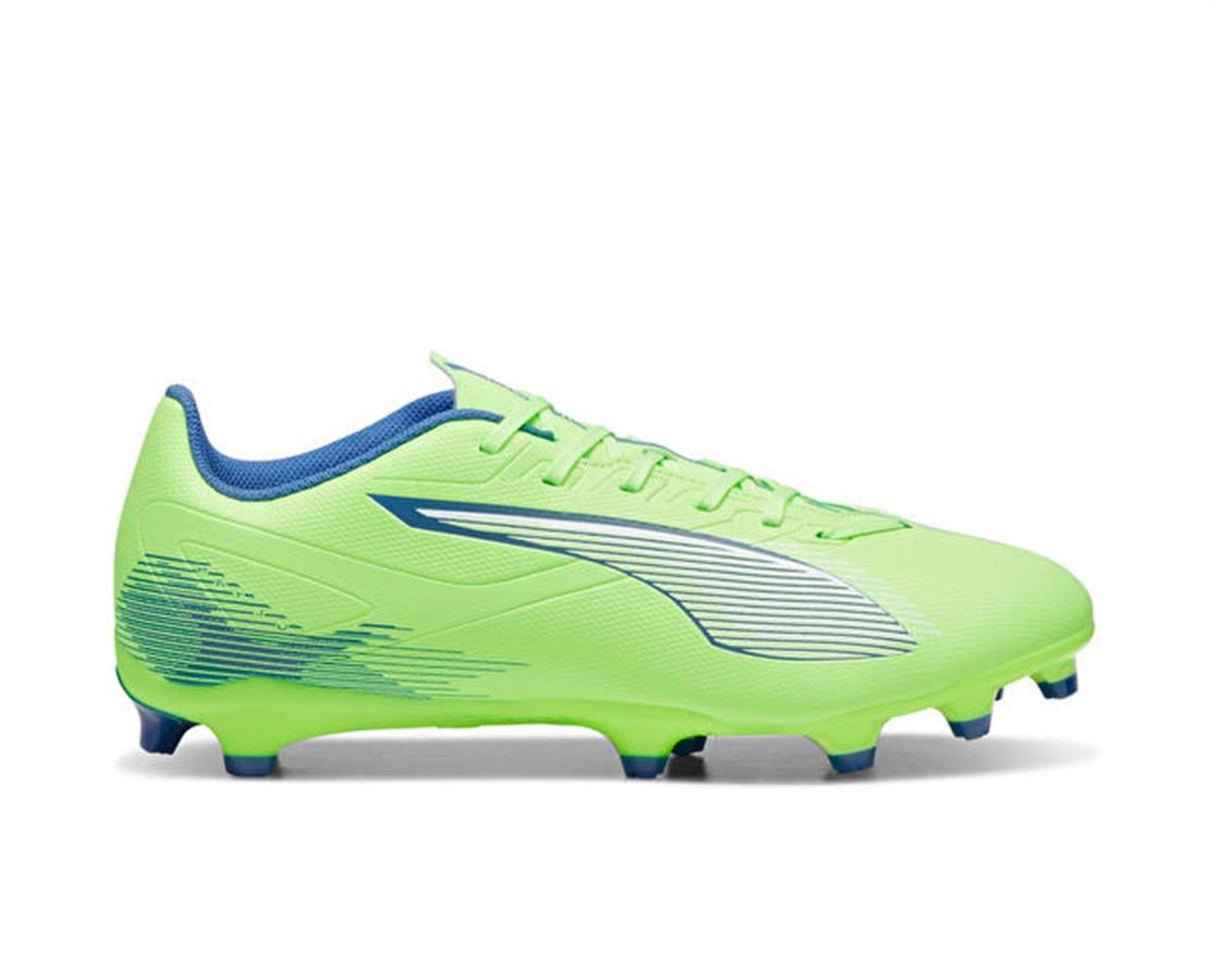 PUMA ULTRA 5 PLAY FG/AG-Fizzy Apple-PUMA White-Bluemazing Futbol Modeli ERKEK