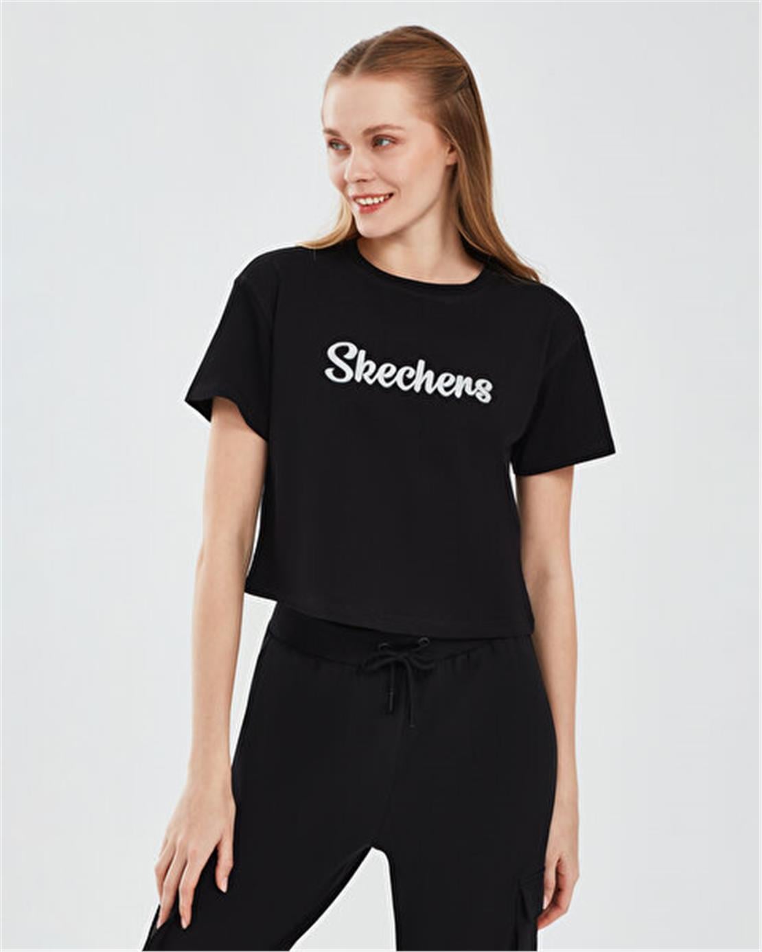 SKECHERS Graphic T-Shirt W Short Sleeve Tişört Modeli Tişört