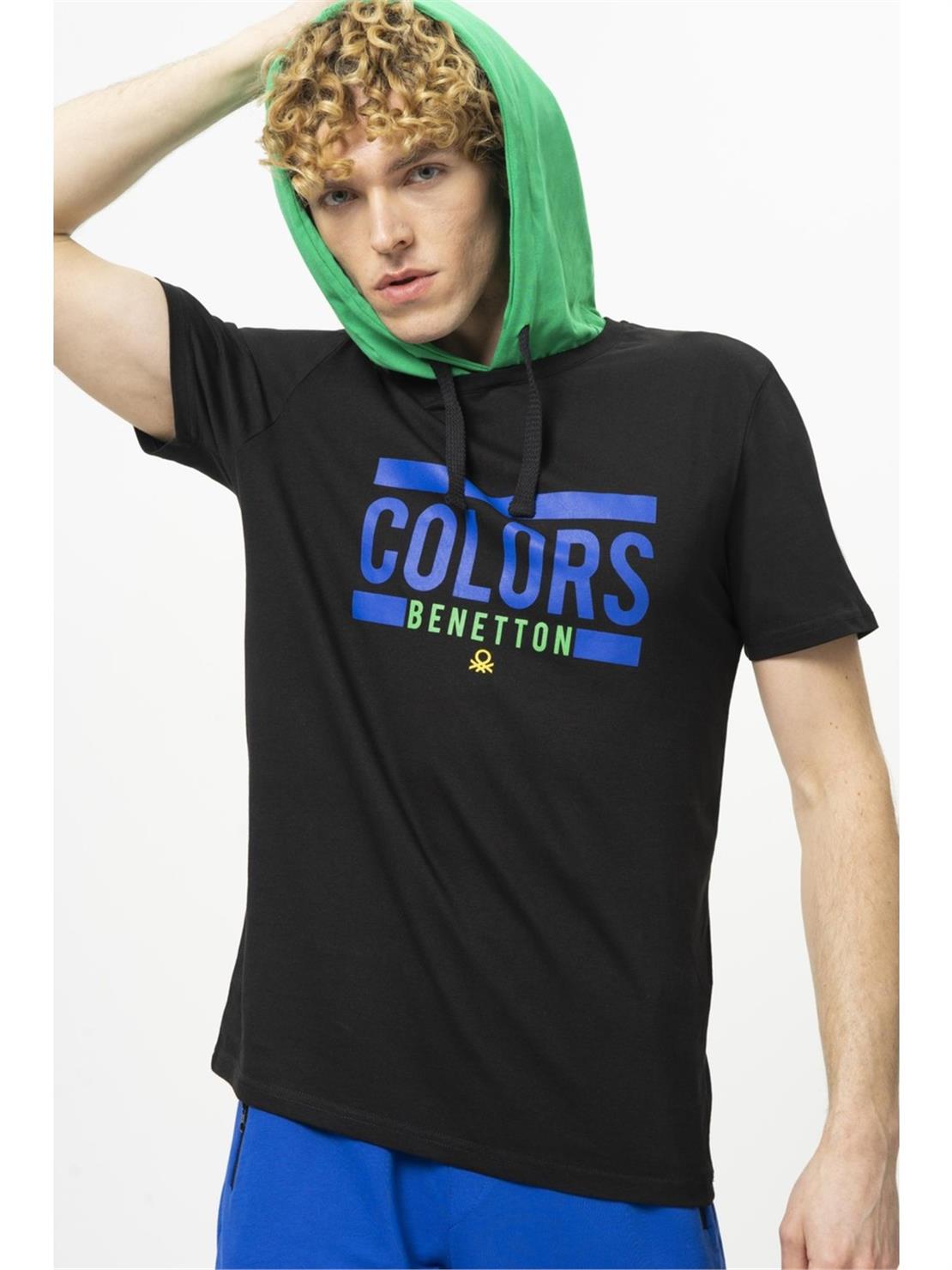 BENETTON BNT-M20456 BENETTON T-SHIRT Tişört Modeli ERKEK