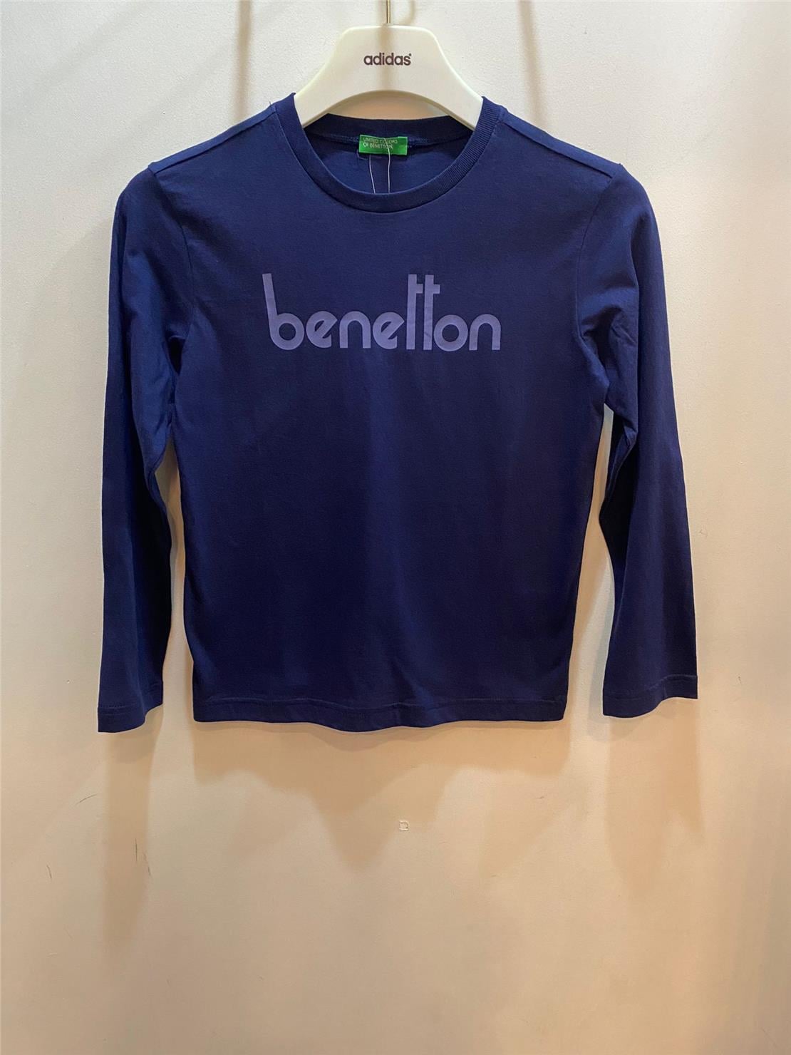 BENETTON E SMU UK_Benetton Yazılı T-Shirt