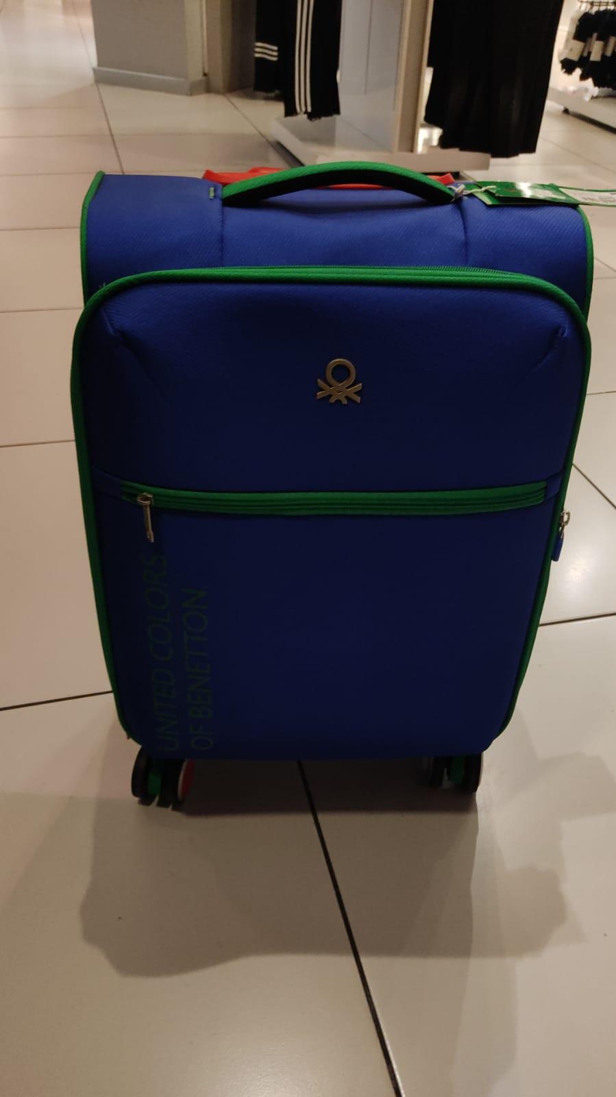 BENETTON TROLLEY 50 CM SAX Çanta Cüzdan Modeli 